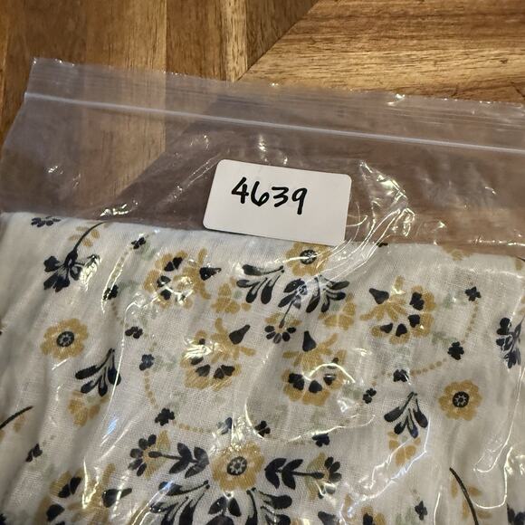 Joie Pants Wide Leg Linen Floral Pockets Bohemian Cropped Women’s Small - Picture 9 of 9